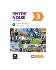 Entre nous 3: Text/Workbook with Audio Cds