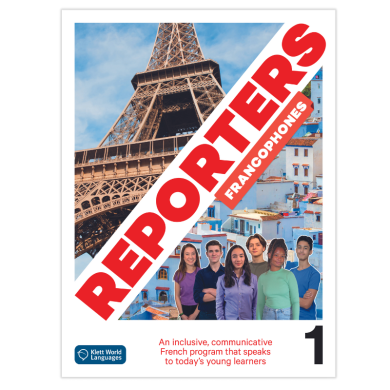 Reporters francophones 1: Student Textbook Reporters francophones 1: Student Textbook