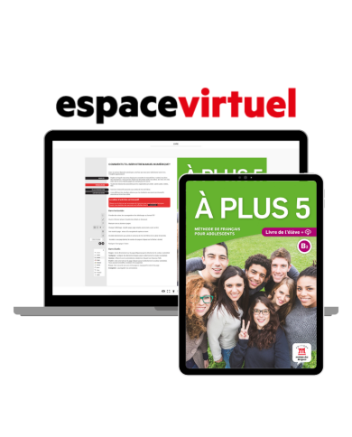 À plus 5:  12-Month Espace Virtuel for Students