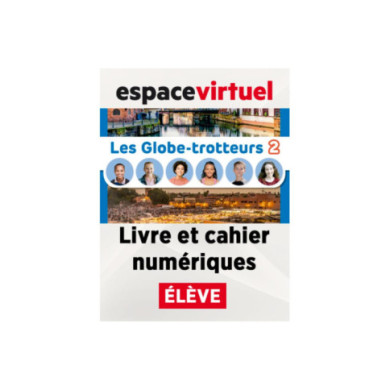Les Globe-trotteurs 2: Livre numérique Espace Virtuel (12 mois) – Élève
