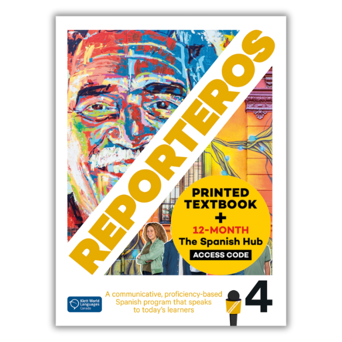 Reporteros 4: Édition hybride – BlinkLearning – Livre de l’élève (12 mois)