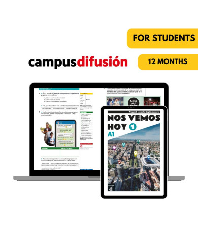 Nos vemos hoy 1: 12-month Campus Difusión for Students Nos vemos hoy 1: 12-month Campus Difusión for Students
