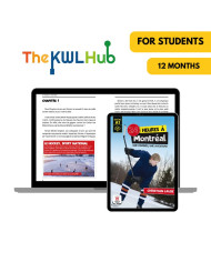 24 heures à Montréal: Livre numérique The KWL Hub (12 mois) – Professeur