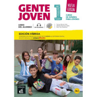 Gente joven 1 Nueva edición: Édition hybride – Campus Difusión – Livre de l’élève (12 mois)