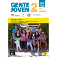 Gente joven 2 Nueva edición: Édition hybride – Campus Difusión – Livre de l’élève (12 mois)