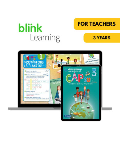 Cap sur... 3: 3-Year BlinkLearning for Teachers Cap sur... 3: 3-Year BlinkLearning for Teachers