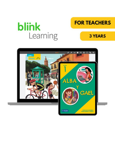 Alba y Gael 1: Livre et cahier numériques The Spanish Hub (3 ans) – Professeur Alba y Gael 1: Livre et cahier numériques The Spanish Hub (3 ans) – Professeur