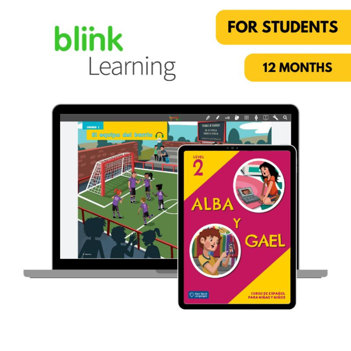 Alba y Gael 2: 12-Month BlinkLearning for Students Alba y Gael 2: 12-Month BlinkLearning for Students