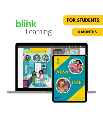 Alba y Gael 3: 6-Month BlinkLearning for Students Alba y Gael 3: 6-Month BlinkLearning for Students