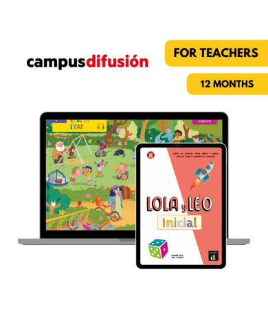 Lola y Leo Inicial: Livre numérique Campus Difusión (12 mois) – Professeur