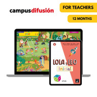 Lola y Leo Inicial: Livre numérique Campus Difusión (12 mois) – Professeur
