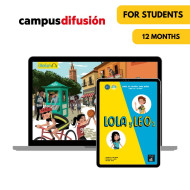 Lola y Leo 1: Livre numérique Campus Difusión (12 mois) – Élève