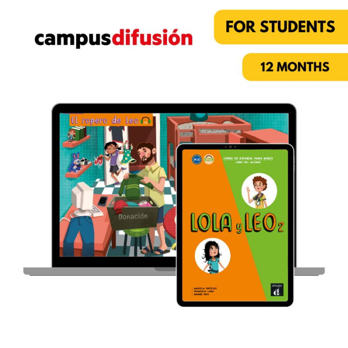 Lola y Leo 2: 12-Month Campus Difusión for Students Lola y Leo 2: 12-Month Campus Difusión for Students