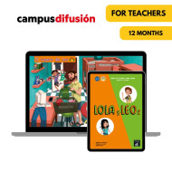 Lola y Leo 2: Livre numérique Campus Difusión (12 mois) – Professeur