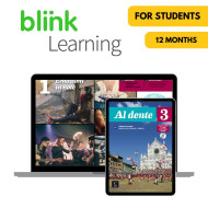 Al Dente 3 : Livre et cahier numériques Blink Learning (12 mois) – Élève Al Dente 3 : Livre et cahier numériques Blink Learning (12 mois) – Élève