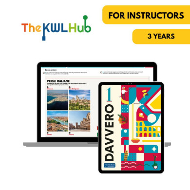 Davvero 1: 3-Year The KWL Hub for Instructors Davvero 1: 3-Year The KWL Hub for Instructors