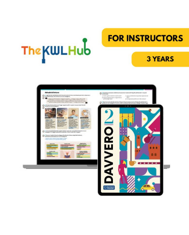 Davvero 2: 3Year My Italian Hub for Instructors (The KWL Hub) Davvero 2: 3Year My Italian Hub for Instructors (The KWL Hub)