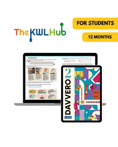 Davvero 2: 6-Month My Italian Hub for Students (The KWL Hub) Davvero 2: 6-Month My Italian Hub for Students (The KWL Hub)
