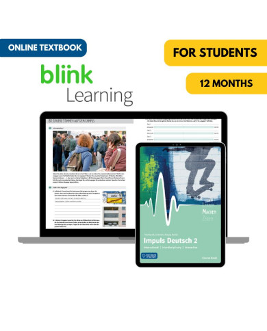 Impuls Deutsch 2: Livre de l’élève en ligne BlinkLearning (12 mois) – Élève