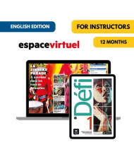 Défi 2: Livre et cahier numériques Espace Virtuel (12 mois) – Professeur Défi 2: Livre et cahier numériques Espace Virtuel (12 mois) – Professeur