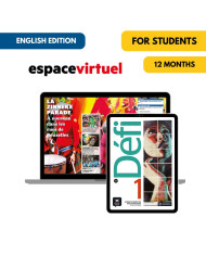 Défi 1 English Edition: 12-Month Espace Virtuel for Students Défi 1 English Edition: 12-Month Espace Virtuel for Students