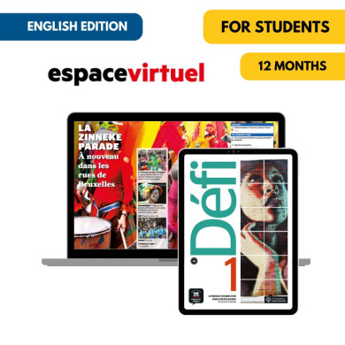 Défi 1 English Edition: 12-Month Espace Virtuel for Students Défi 1 English Edition: 12-Month Espace Virtuel for Students