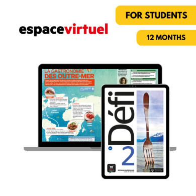 Défi 2: 12-Month Espace Virtuel for Students Défi 2: 12-Month Espace Virtuel for Students