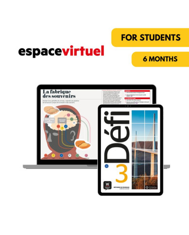 Défi 3: Livre et cahier numériques Espace Virtuel (6 mois) – Élève Défi 3: Livre et cahier numériques Espace Virtuel (6 mois) – Élève