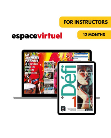 Défi 1: Livre et cahier numériques Espace Virtuel (12 mois) – Professeur Défi 1: Livre et cahier numériques Espace Virtuel (12 mois) – Professeur