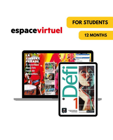 Défi 1: Livre et cahier numériques Espace Virtuel (12 mois) – Élève Défi 1: Livre et cahier numériques Espace Virtuel (12 mois) – Élève