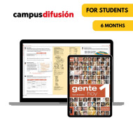 Gente hoy 1: Livre numérique Campus Difusión (6 mois) – Élève