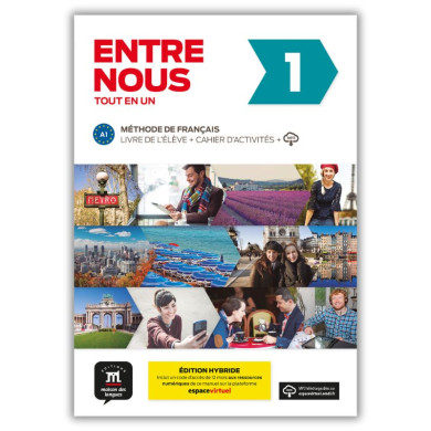 Entre nous 1: 12-Month Student Bundle (Espace Virtuel) Entre nous 1: 12-Month Student Bundle (Espace Virtuel)
