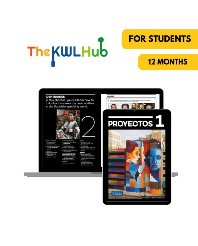 Proyectos 1: Livre numérique The KWL Hub (12 mois) – Élève