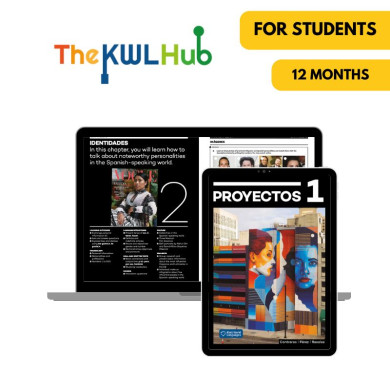 Proyectos 1: Livre numérique The KWL Hub (12 mois) – Élève