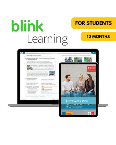 Netzwerk neu B1.2: 12-Month Online Textbook for Students