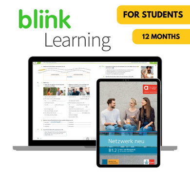 Netzwerk neu B1.2: 12-Month Interactive Online Workbook for Students