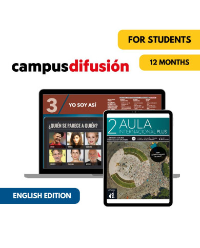 Aula internacional plus 2 (English Edition): 12-month Campus Difusión for Students Aula internacional plus 2 (English Edition): 12-month Campus Difusión for Students