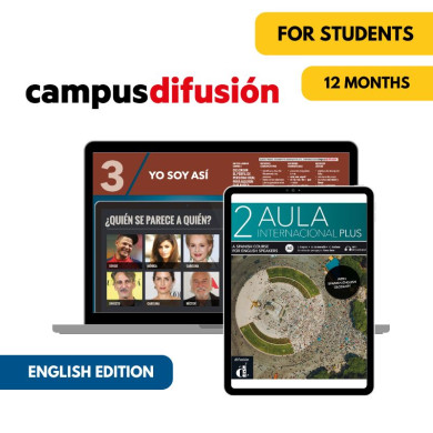 Aula internacional plus 2 (English Edition): 12-month Campus Difusión for Students Aula internacional plus 2 (English Edition): 12-month Campus Difusión for Students