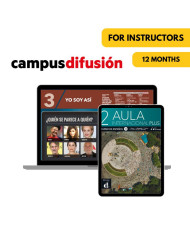 Aula internacional plus 1 : Livre numérique Campus Difusión (12 mois) – Professeur Aula internacional plus 1 : Livre numérique Campus Difusión (12 mois) – Professeur