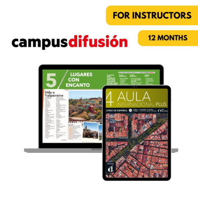 Aula internacional plus 4: 12-Month Campus Difusión for Instructors