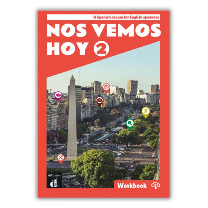 Nos vemos hoy 2: Cahier d’exercices (édition anglaise)