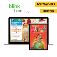 Cap sur... 1: Livre numérique BlinkLearning (12 mois) – Professeur