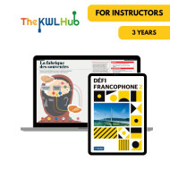 Défi francophone 2: Livre numérique The KWL Hub (3 ans) – Professeur
