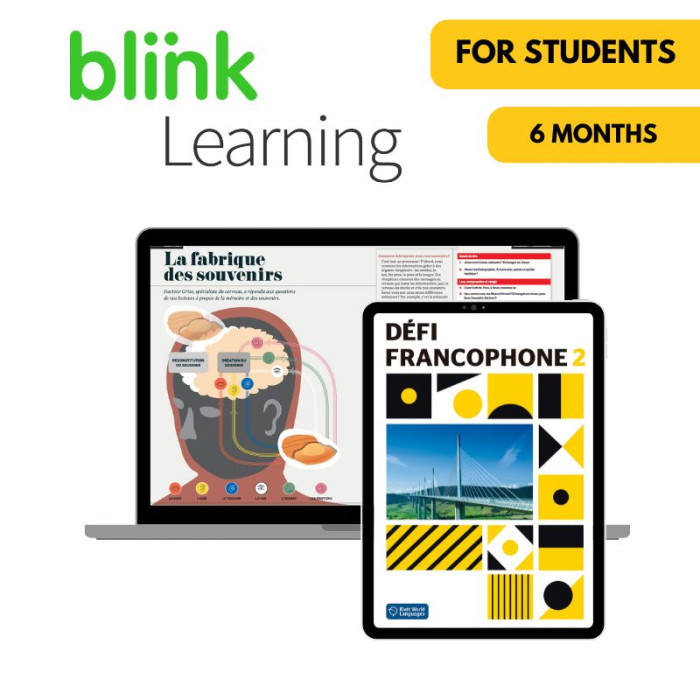Défi francophone 2: 6-Month for Students (BlinkLearning)