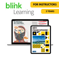Défi francophone 2: 3-Year Instructor Bundle (BlinkLearning)