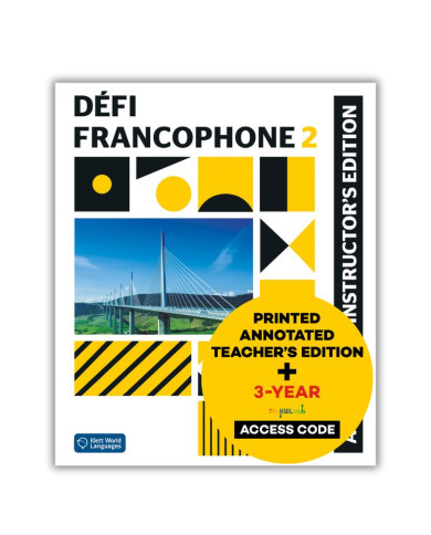 copy of Défi francophone 2: Édition hybride – Guide pédagogique copy of Défi francophone 2: Édition hybride – Guide pédagogique