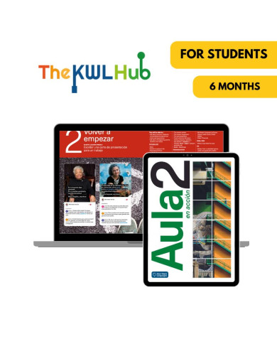 Aula en acción 2: Livre numérique The KWL Hub (6 mois) – Élève