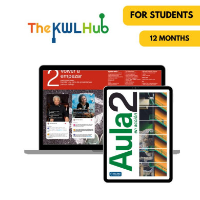 Aula en acción 2: Livre numérique The KWL Hub (12 mois) – Élève