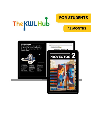 Proyectos 2: Livre numérique The KWL Hub (12 mois) – Élève