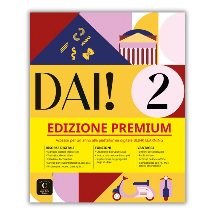 Dai! 2: Édition hybride – BlinkLearning – Livre de l’élève (12 mois)
